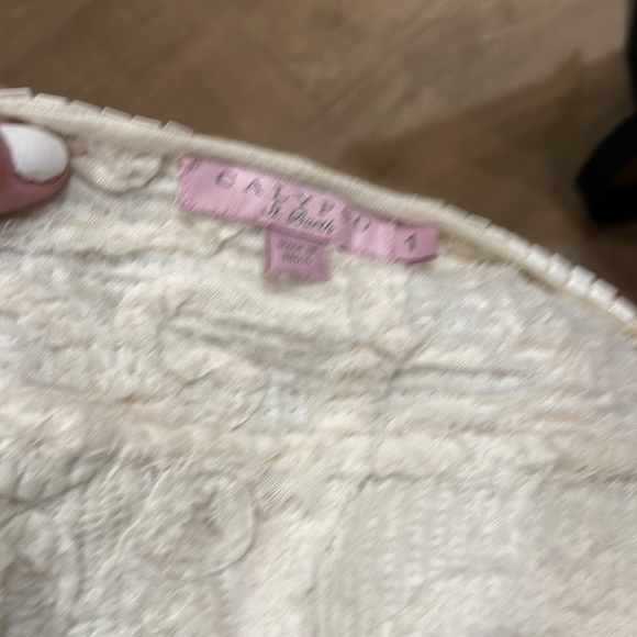 Calypso St Barth White Beaded & Sequin Cropped Jacket. Size Small - Picture 16 of 16